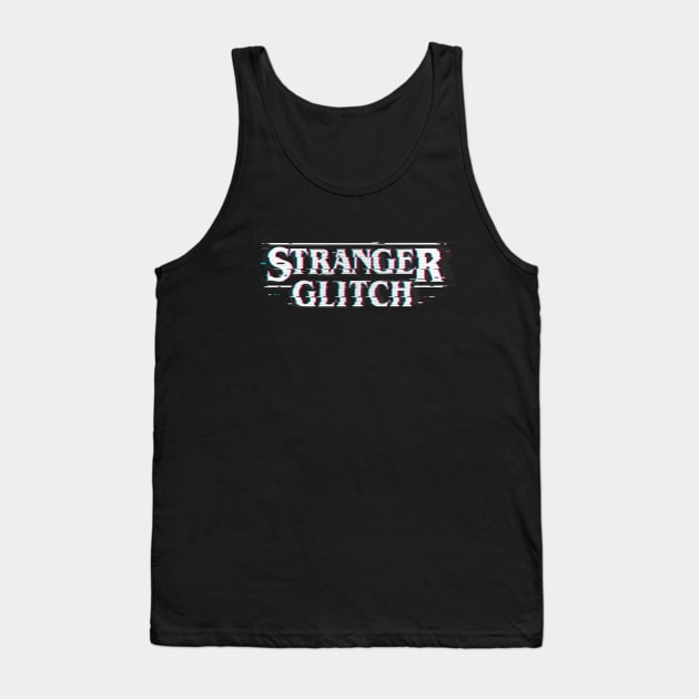 Stranger Glitch Tank Top by Getsousa